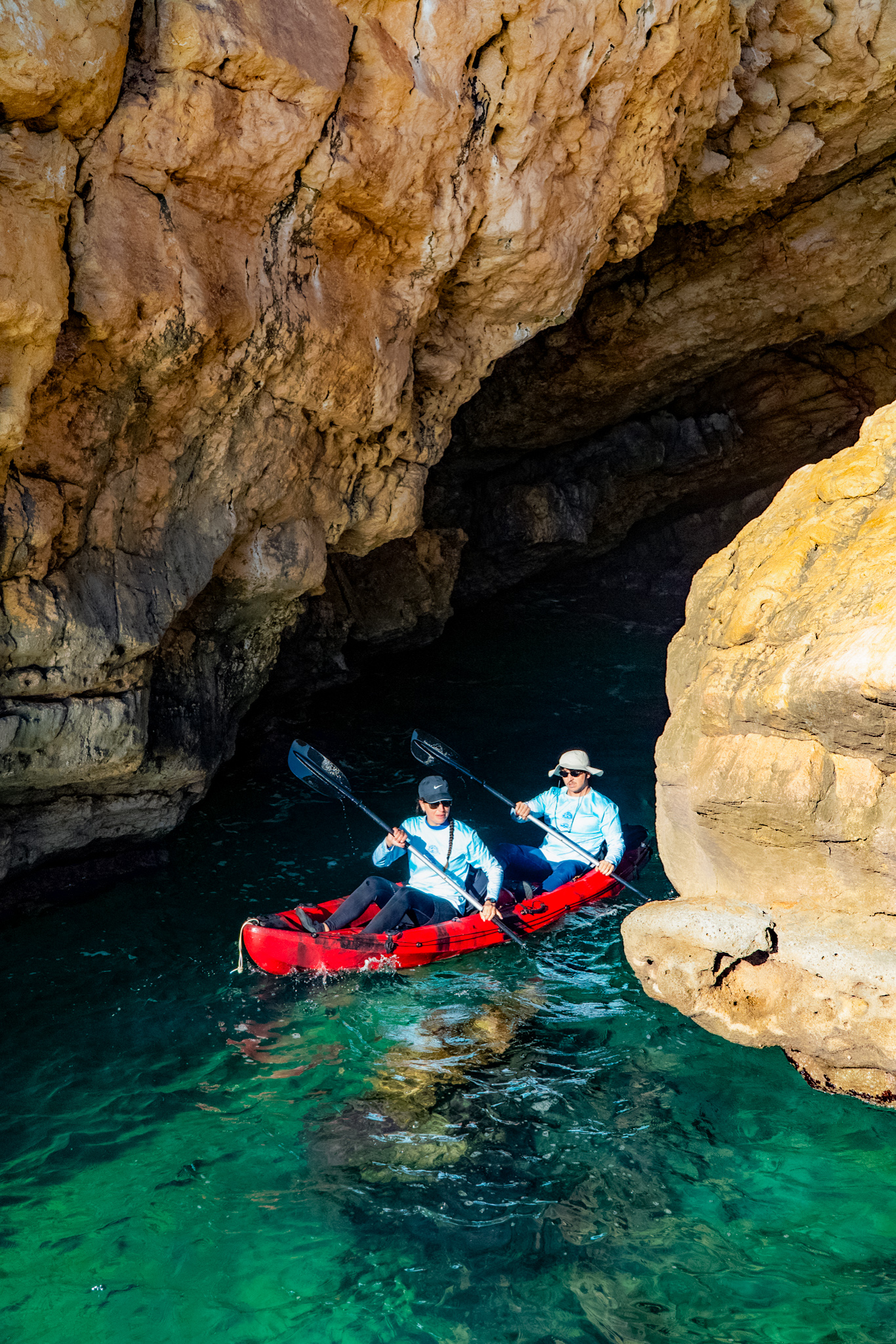 Ruta en kayak por la costa de Moraira